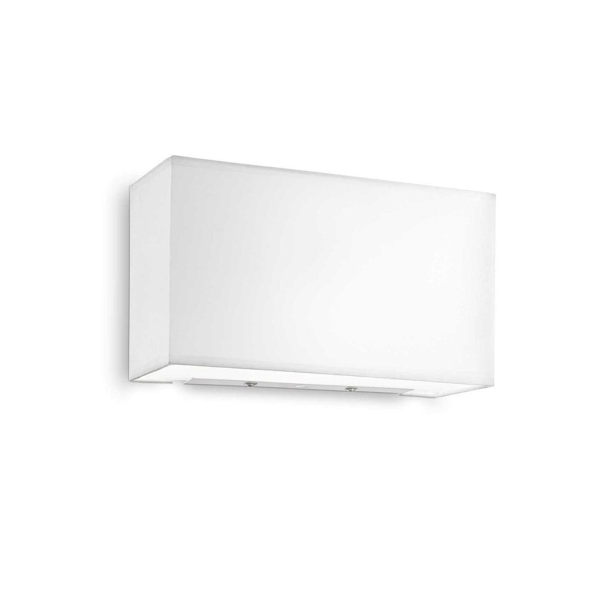 Elegant White Wall Sconce - Single Bulb Design