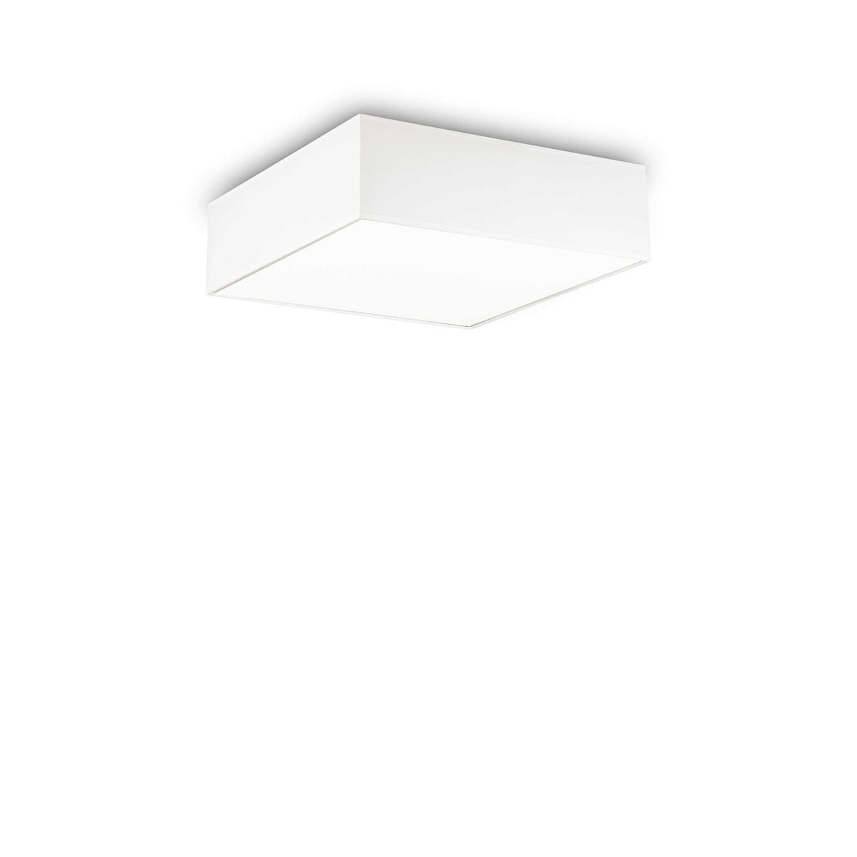 Sleek Modern Flush Ceiling Light with Four Bulbs
