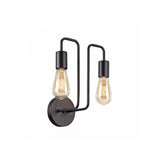 Gilbert LOFT Wall Light in Matte Black