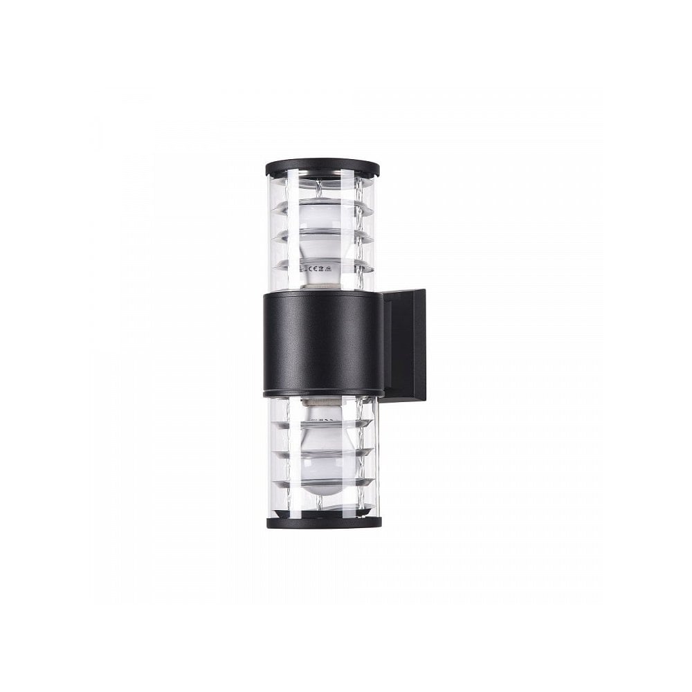 Sleek Black Bronx Outdoor Wall Sconce