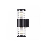 Sleek Black Bronx Outdoor Wall Sconce
