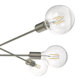 Alana 6 Light Pendant Satin Chrome