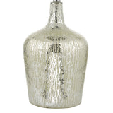 Lolek Dual Light Table Lamp Clear/Silver Glass With Shade