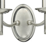 Ambassador 2 Light Wall Light Satin Chrome Bracket Only
