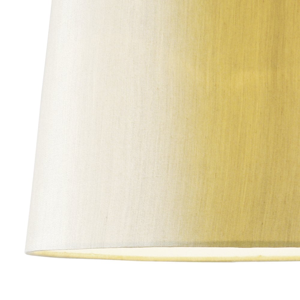 Balthazar Gold Faux Silk Tapered Drum 38cm