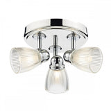 Cedric Bathroom 3 Light Spotlight Polished Chrome Glass IP44