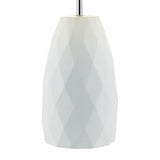 Ciara Table Lamp White With Shade