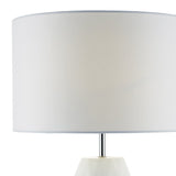 Ciara Table Lamp White With Shade