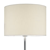 Delta Floor Lamp Polished Chrome With Shade