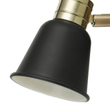 Fry Single Wall Spotlight Black & Rose Gold