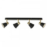 Fry 4 Light Bar Spotlight Black & Rose Gold
