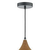Gaucho 1 Light Pendant Black Large