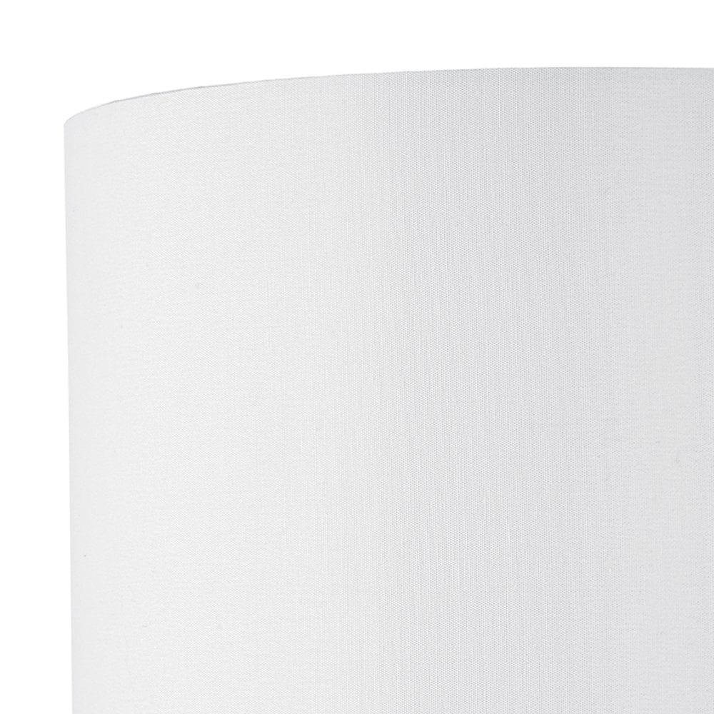 Innsbruck Ivory Faux Silk Oval Shade 30cm