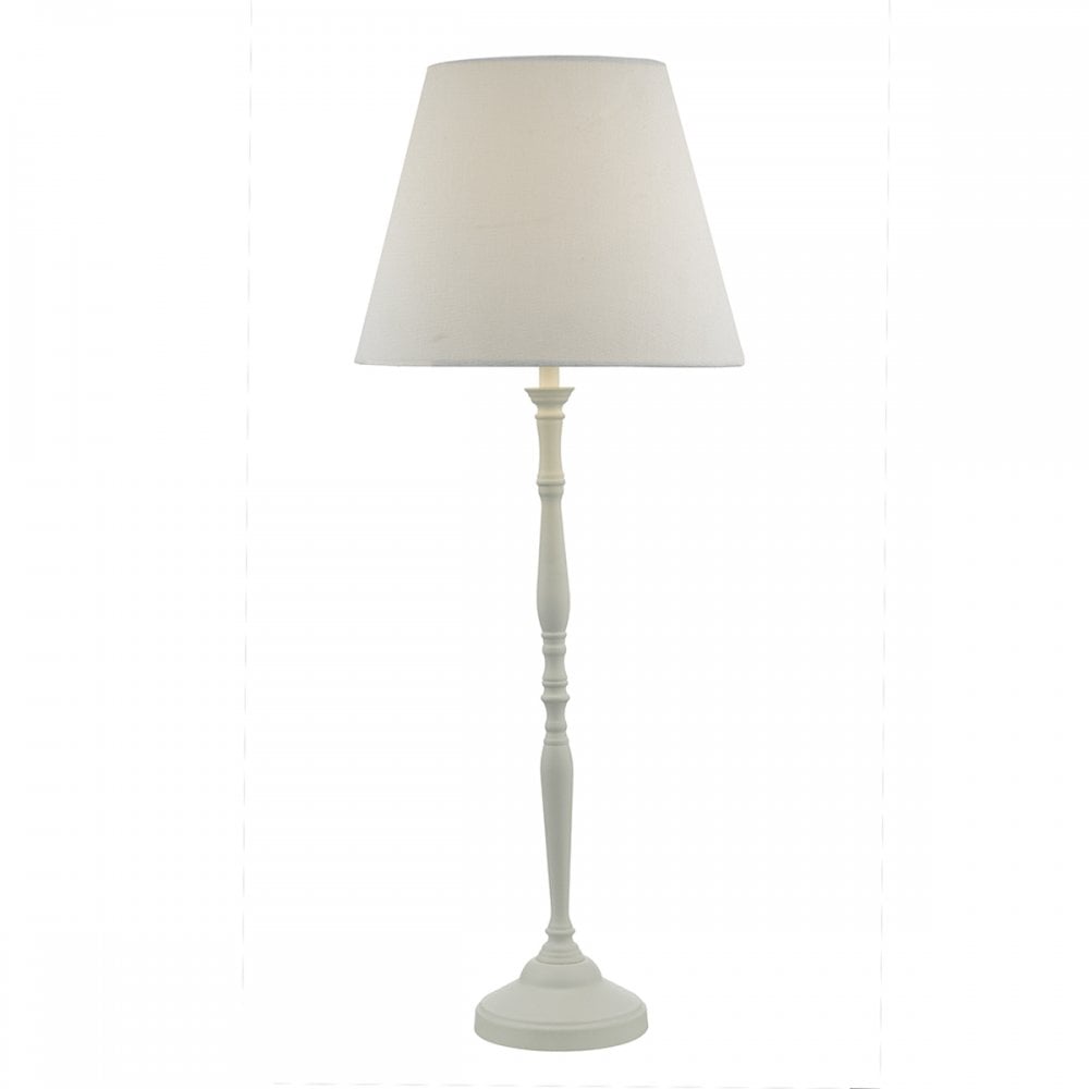 Joanna Table Lamp White With Shade