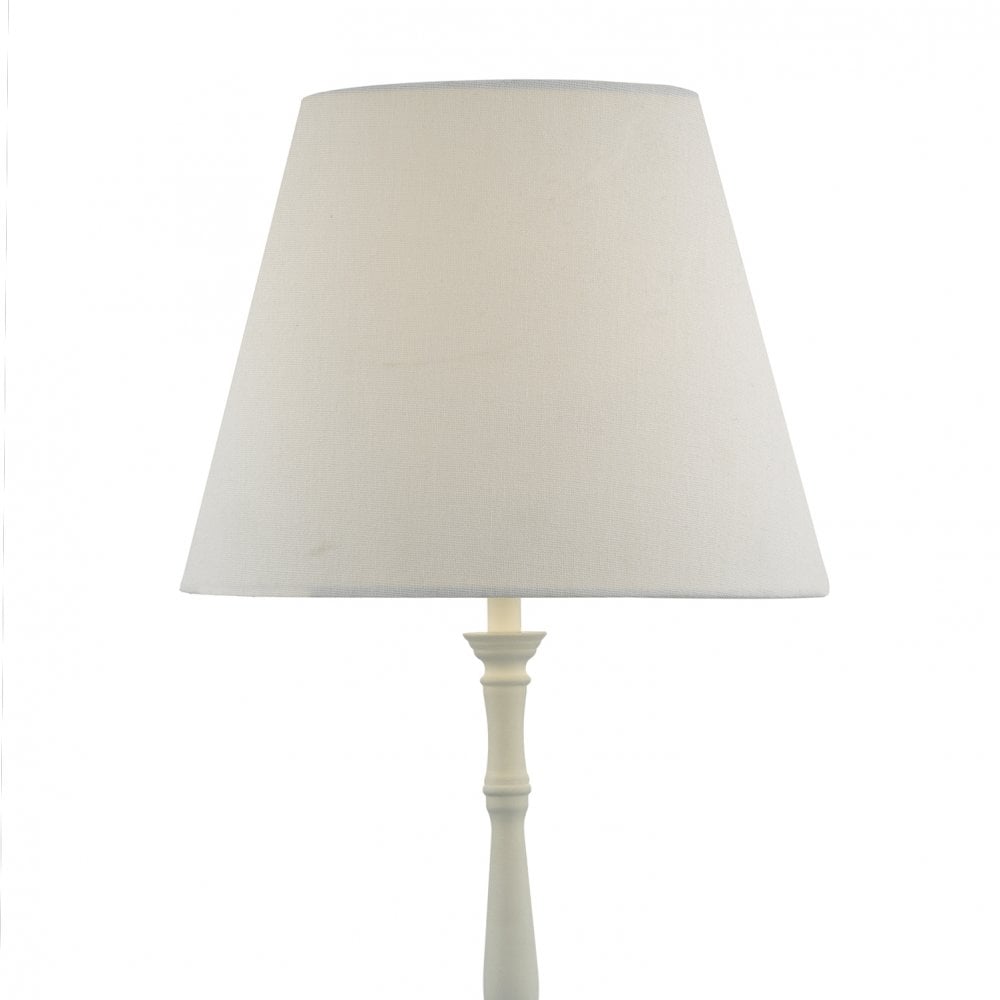 Joanna Table Lamp White With Shade