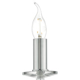 Lyon Wall Light Polished Chrome & Crystal
