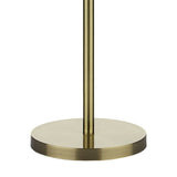 Madrid Floor Lamp Antique Brass With Shade