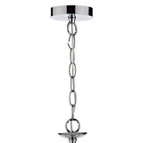 Oleana 5 Light Pendant Polished Chrome Crystal