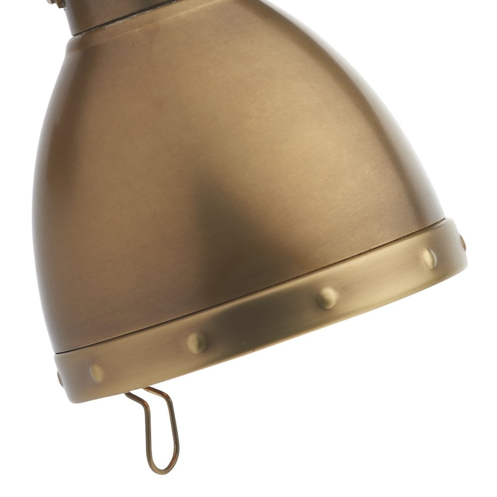 Osaka Clip On Spotlight Brushed Brass