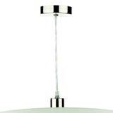 Ronda White Faux Silk Easy Fit Shade 60cm