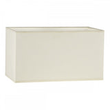 S1021 Cream Cotton Rectangle Shade 34CM