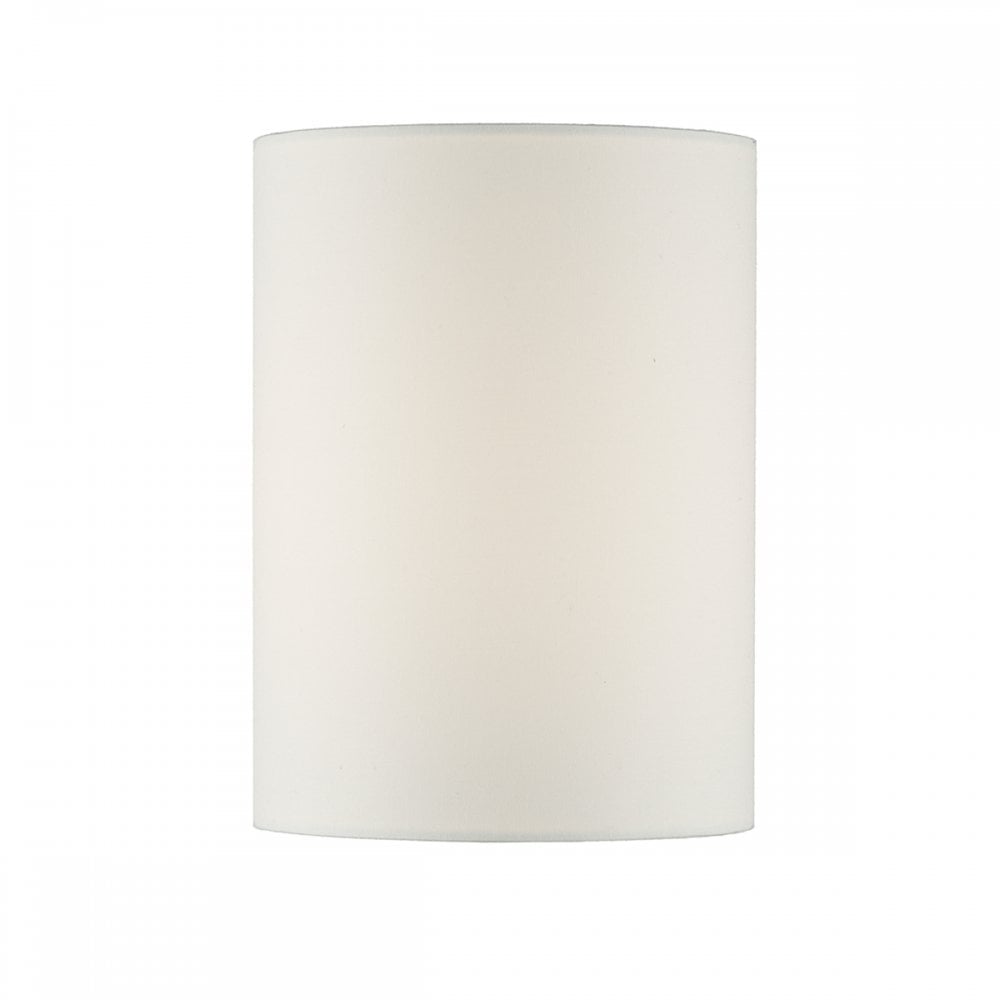 Tuscan Ivory Cotton Cylinder Shade 13cm