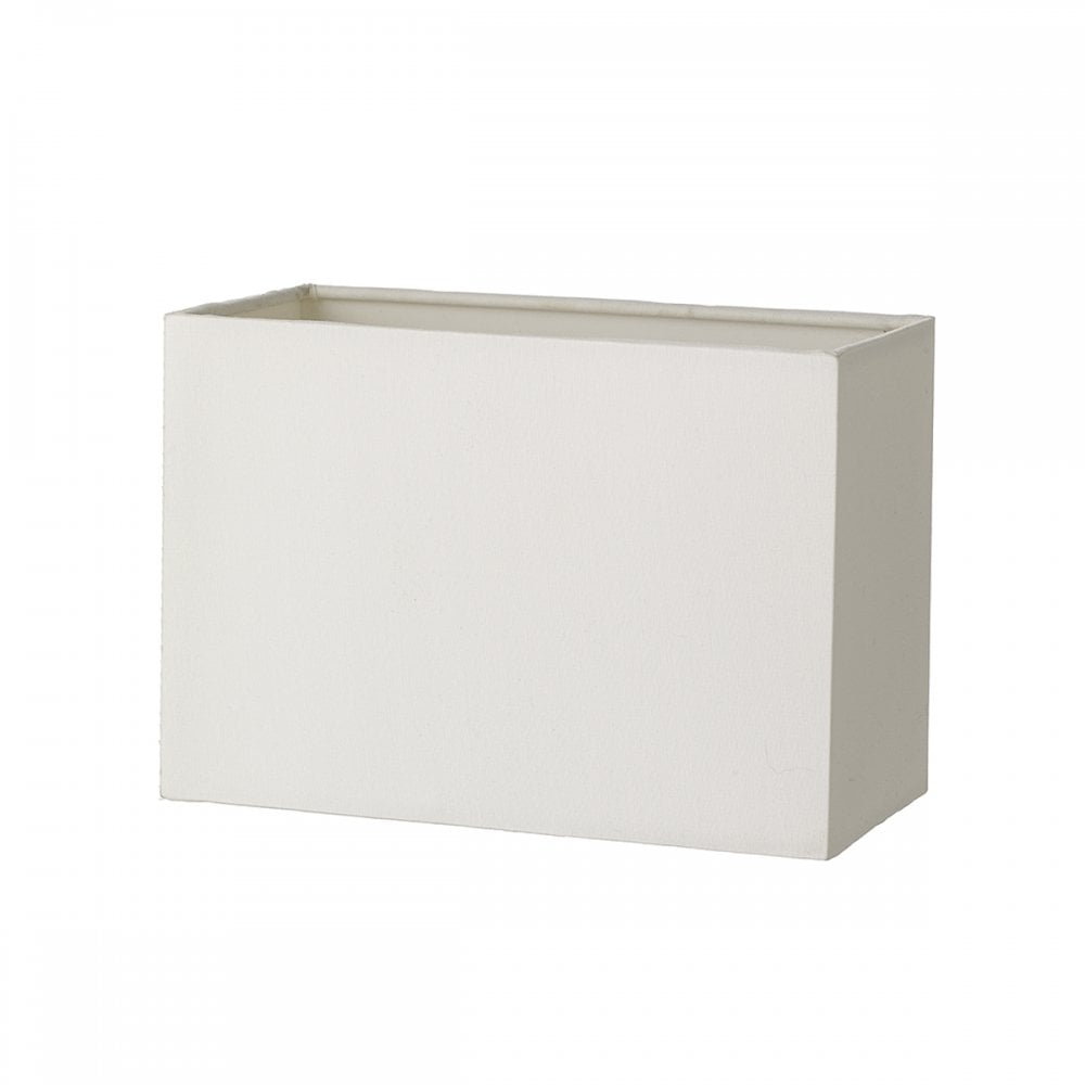 Modena Ivory Cotton Rectangle Shade 20cm