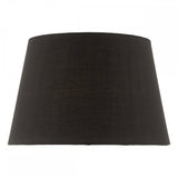 Safia Black Cotton Tapered Drum Shade 36cm