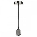 1 Light E27 Decorative Suspension Gun Metal