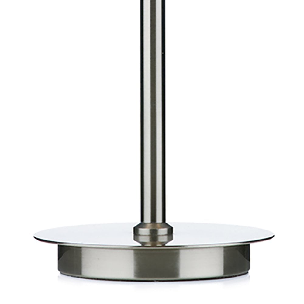 Tuscan Table Lamp Satin Chrome Base Only