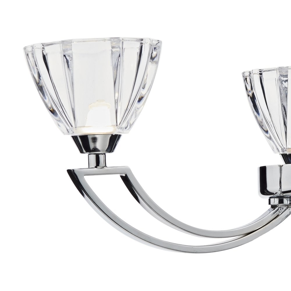 Vito 3 Light Semi Flush Polished Chrome