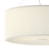 Zaragoza 6 Light Pendant Cream 90cm