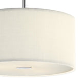 Zaragoza 3 Light Pendant Cream 40cm