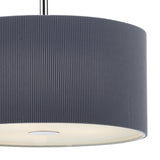 Zaragoza 3 Light Pendant Grey 40cm