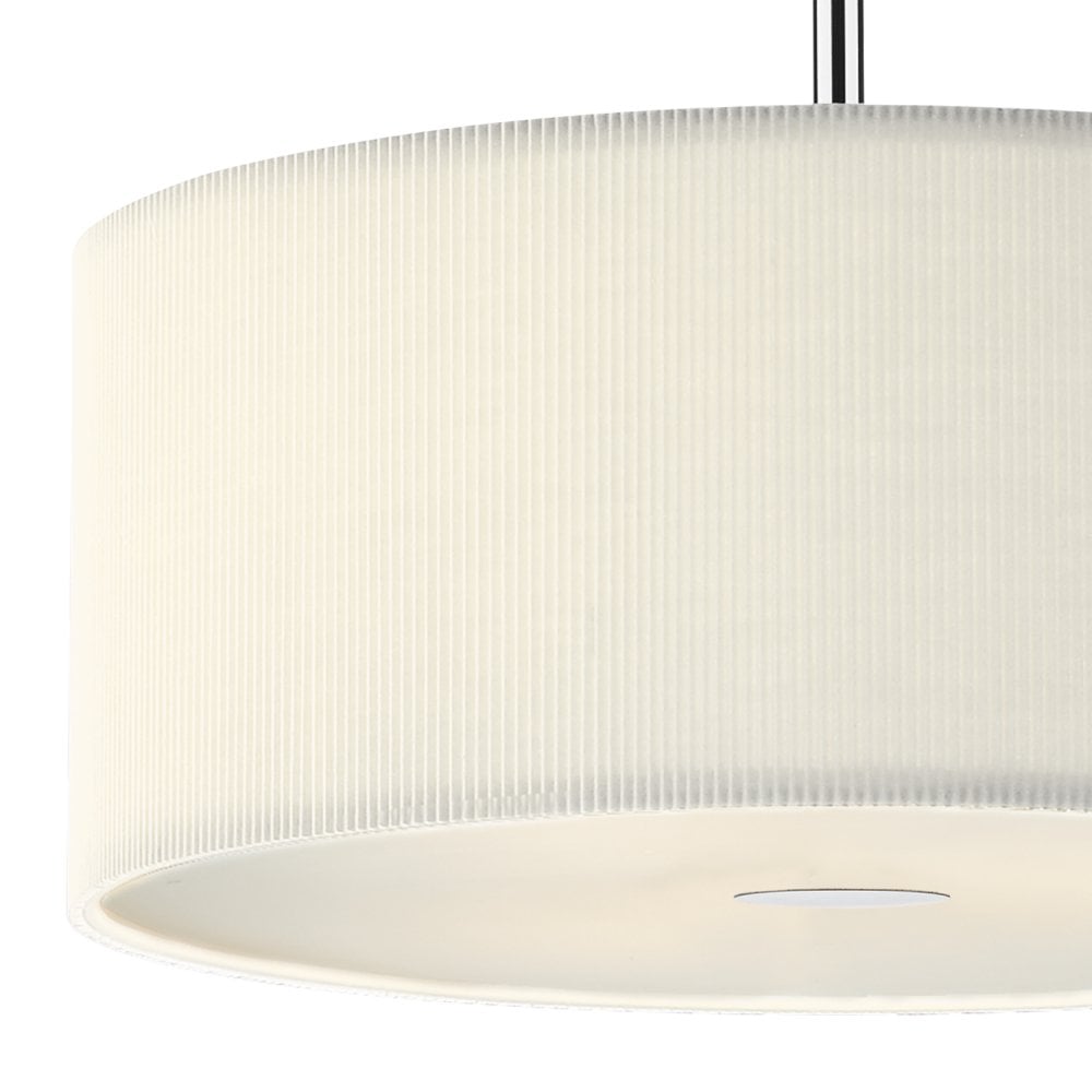 Zaragoza 3 Light Pendant Cream 60cm