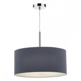 Zaragoza 3 Light Pendant Grey 60cm