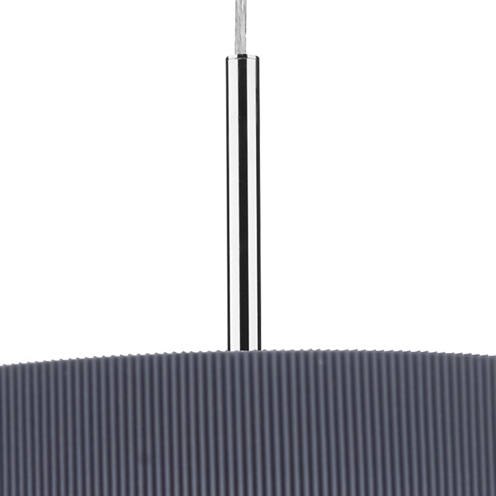 Zaragoza 3 Light Pendant Grey 60cm