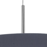 Zaragoza 3 Light Pendant Grey 60cm