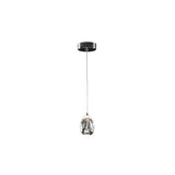 Sleek Chrome Bubble Orb Pendant Light