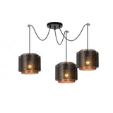 Modern Black Metal Cylinder Pendant Light - Orrin Collection
