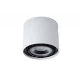 Fedler Sleek Round White Ceiling Spotlight - Modern Aluminum Design