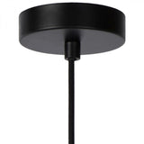 Julius Smoke Grey Vintage Round Pendant Light Fixture