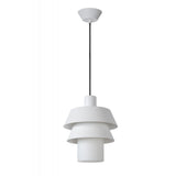 Jaden Modern Scandinavian White Metal Pendant Light