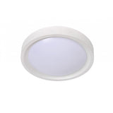 Lex Elegant Round White Synthetic Ceiling Light Fixture
