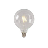 Vintage Globe LED Filament Bulb E27/5W 500LM 2700K Clear