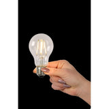 Vintage LED Filament Bulb A60 E27 5W 500LM 2700K Clear Glass