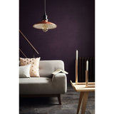 Retro Chic Copper & Black Metal Pendant Light