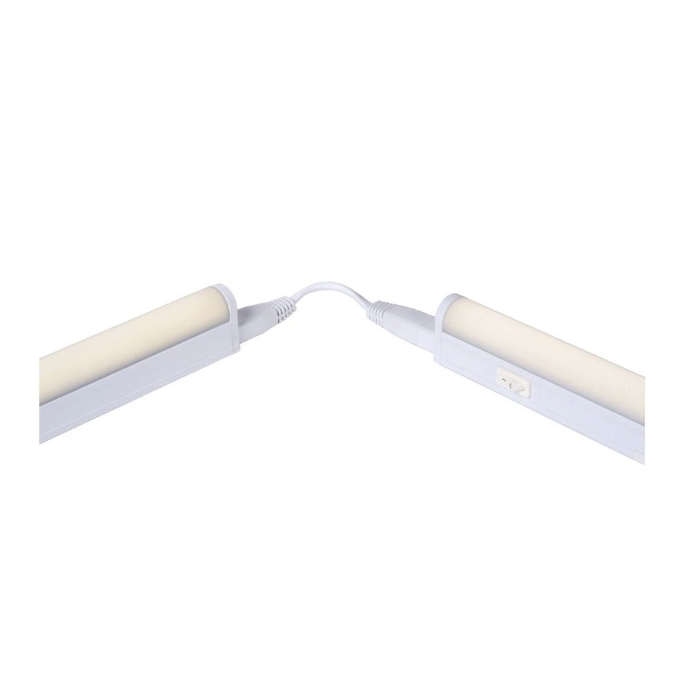 Kinny-LED Contemporary Rectangle White Under Cabinet Light Fixture