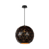 Sleek Modern Black Metal Pendant Lamp