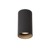 Sleek Grey Cylinder LED Ceiling Spotlight